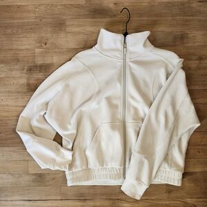 Lululemon Cream Zip-Up